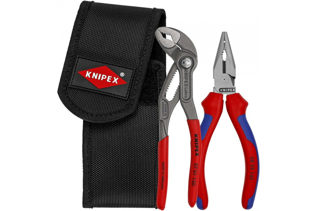 Zangensatz Minis Inh.2tlg.Gürteltasche KNIPEX