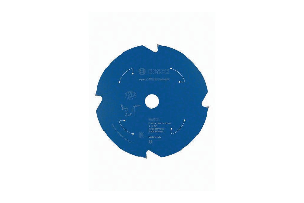 Kreissägeblatt AD 165mm Z.4 TCG Bohr.20mm Schnitt B.1,8mm HM BOSCH