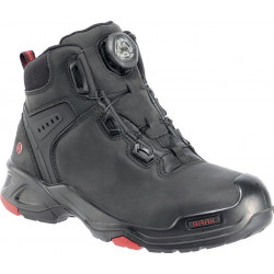 Sicherheitsstiefel Braxton Gr.43 schwarz rot Leder S3 SRC HRO EN20345 BAAK Sicherheitsstiefel Braxton Gr.43 schwarz rot Leder S3 SRC HRO EN20345 BAAK