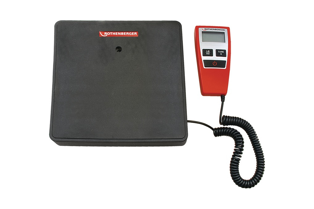 Kältemittelwaage ROSCALE 120 Wägebereich 0 120kg Kältemittelwaage ROSCALE 120 Wägebereich 0 120kg