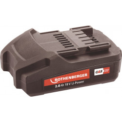 Akku CAS 18 V 2,0 Ah Li Power Akku ROTHENBERGER Akku CAS 18 V 2,0 Ah Li Power Akku ROTHENBERGER
