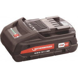 Akku CAS 18 V 4,0 Ah Li HD Akku ROTHENBERGER Akku CAS 18 V 4,0 Ah Li HD Akku ROTHENBERGER