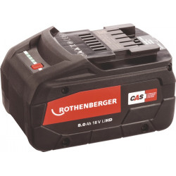 Akku CAS 18 V 8,0 Ah Li HD Akku ROTHENBERGER Akku CAS 18 V 8,0 Ah Li HD Akku ROTHENBERGER