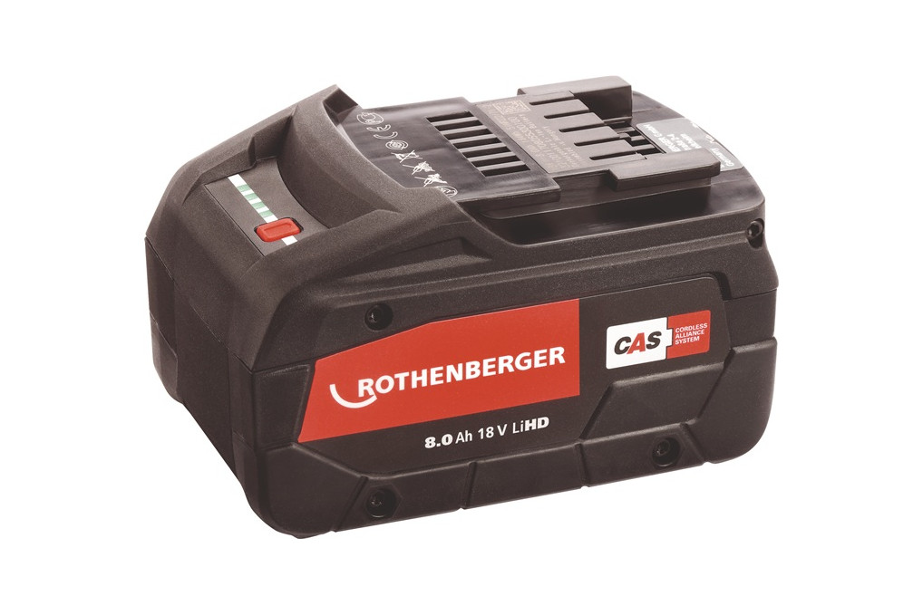 Akku CAS 18 V 8,0 Ah Li HD Akku ROTHENBERGER Akku CAS 18 V 8,0 Ah Li HD Akku ROTHENBERGER