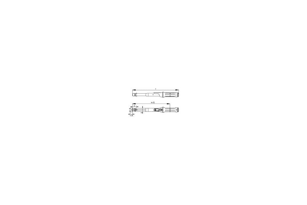 Drehmomentschlüssel TF SE300 60 300 Nm 14x18mm GEDORE Drehmomentschlüssel TF SE300 60 300 Nm 14x18mm GEDORE