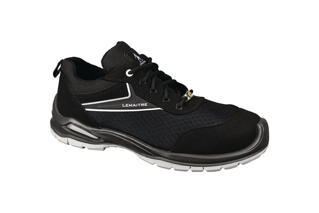 Sicherheitsschuh Lennon Gr.44 schwarz S1P ESD SRC EN20345 Textil LEMAITRE Sicherheitsschuh Lennon Gr.44 schwarz S1P ESD SRC EN20345 Textil LEMAITRE