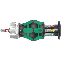 Magazinbithalter KK Stubby Magazin RA 1 6 tlg.Schlitz PH TORX® WERA Magazinbithalter KK Stubby Magazin RA 1 6 tlg.Schlitz PH TORX® WERA