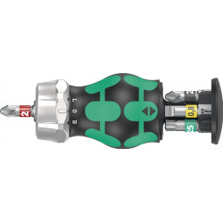 Magazinbithalter KK Stubby Magazin RA 2 6 tlg.Schlitz PH PZD TORX® WERA Magazinbithalter KK Stubby Magazin RA 2 6 tlg.Schlitz PH PZD TORX® WERA