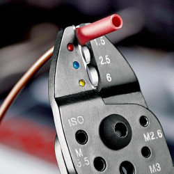 Crimpzange 0,75-6mm2 Stahl Crimpzange 0,75-6mm2 Stahl