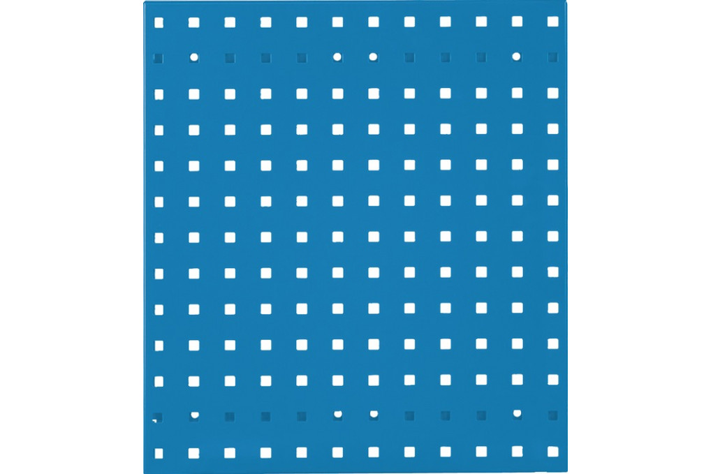 Lochplatte B450xL500mm himmelblau RASTERPLAN