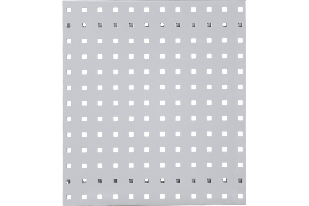 Lochplatte B450xL500mm lichtgrau RASTERPLAN