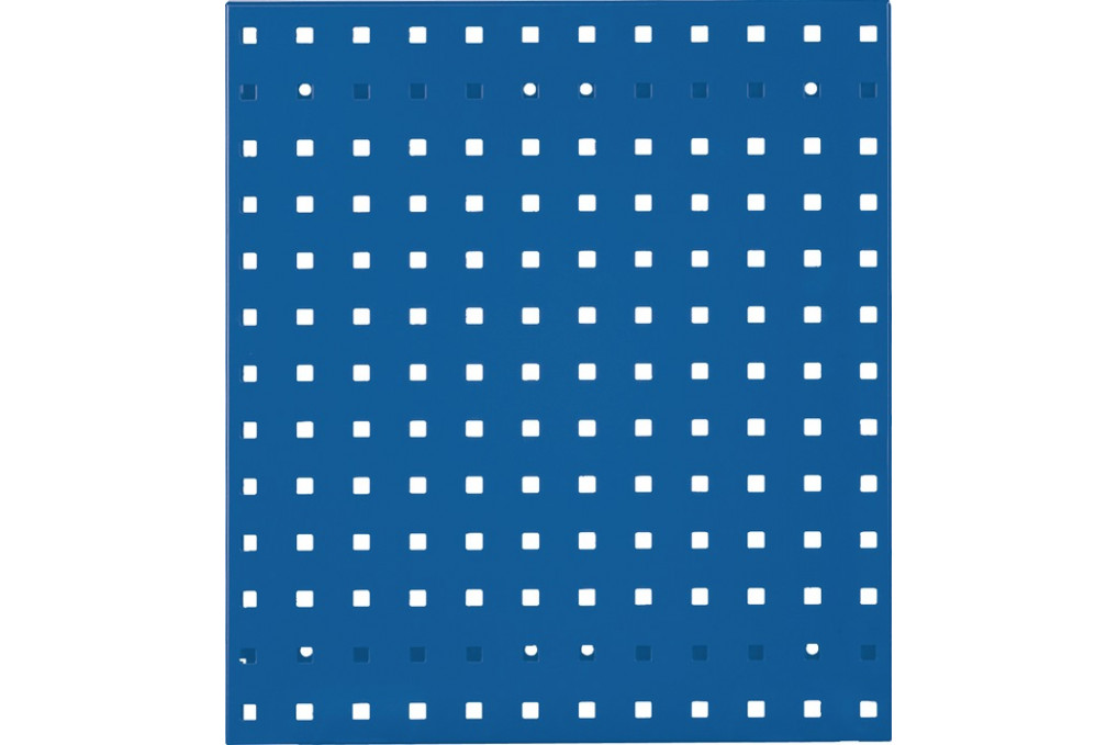 Lochplatte B450xL500mm blau RASTERPLAN
