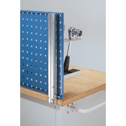 Werkbankhalterung f.Platten L.1500 2000mm f.Loch Schlitzplatten Rasterplan Werkbankhalterung f.Platten L.1500 2000mm f.Loch Schlitzplatten Rasterplan