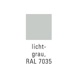 Stahlboden lichtgrau L450xT220mm pulv.f.Schlitzplatte RASTERPLAN