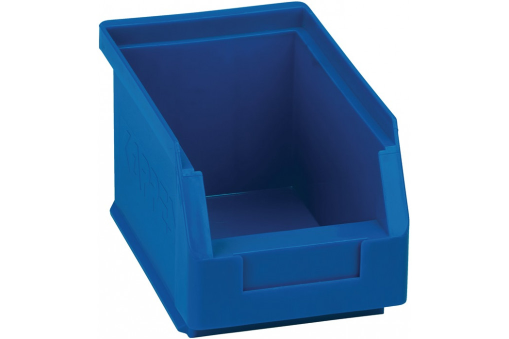 Sichtlagerkasten L230xB140xH130mm PE blau RASTERPLAN