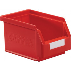 Sichtlagerkasten L230xB140xH130mm PE rot RASTERPLAN Sichtlagerkasten L230xB140xH130mm PE rot RASTERPLAN