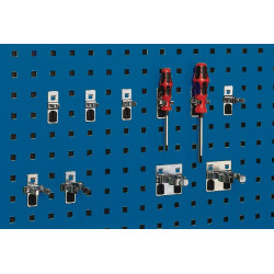 Werkzeugklemme D.10mm verz.f.Lochplatten 5St. Btl.BOTT Werkzeugklemme D.10mm verz.f.Lochplatten 5St. Btl.BOTT