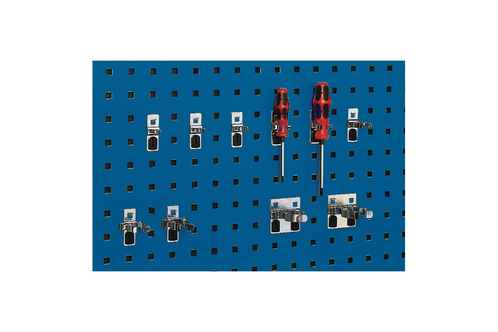 Werkzeugklemme D.32mm verz.f.Lochplatten 5St. Btl.BOTT Werkzeugklemme D.32mm verz.f.Lochplatten 5St. Btl.BOTT
