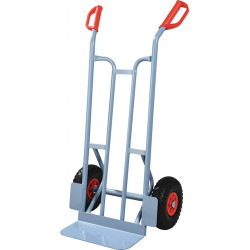 Sackkarre H.1150mm Schaufel L150xB400mm PU Bereifung Trgf250kg taubenblau PROMAT Sackkarre H.1150mm Schaufel L150xB400mm PU Bereifung Trgf250kg taubenblau PROMAT