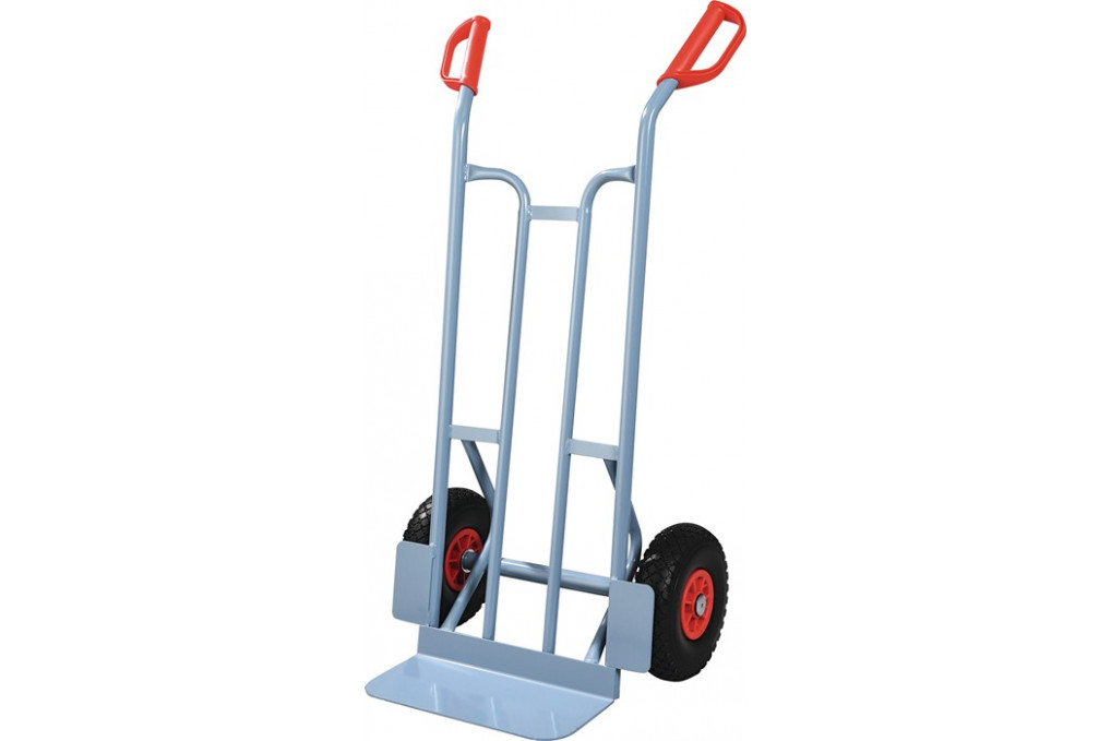 Sackkarre H.1150mm Schaufel L150xB400mm PU Bereifung Trgf250kg taubenblau PROMAT Sackkarre H.1150mm Schaufel L150xB400mm PU Bereifung Trgf250kg taubenblau PROMAT