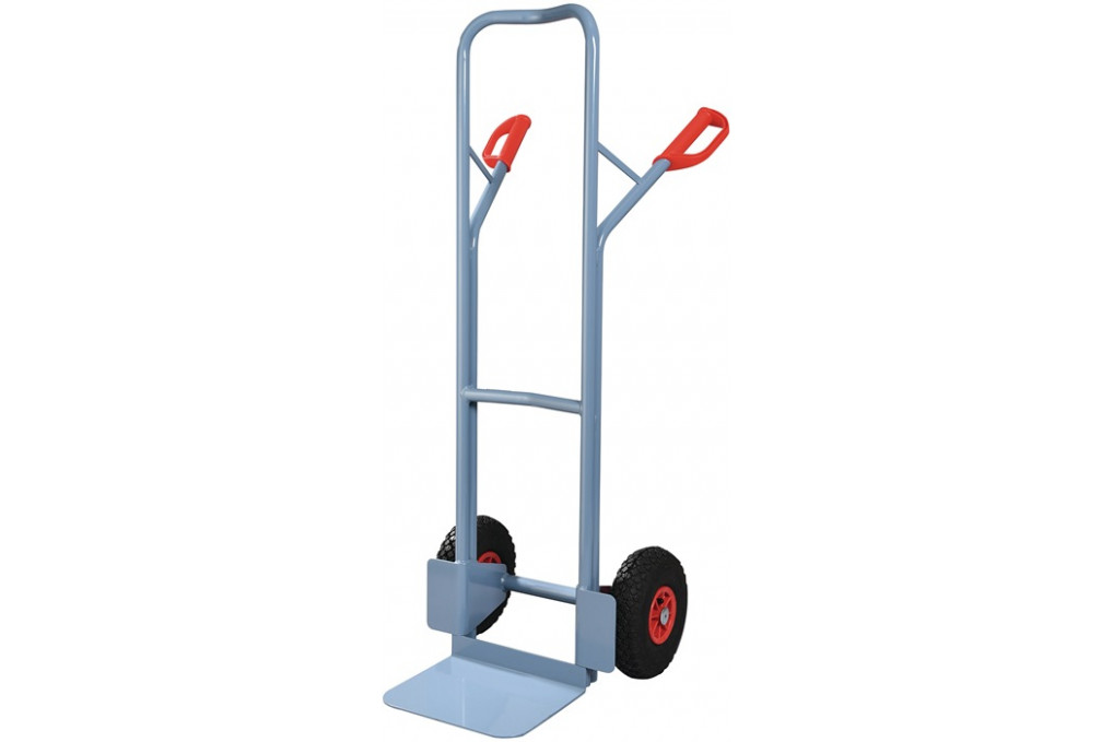 Stapelkarre H.1300mm Schaufel L250xB320mm Luft Bereifung Trgf.300kg blau PROMAT Stapelkarre H.1300mm Schaufel L250xB320mm Luft Bereifung Trgf.300kg blau PROMAT