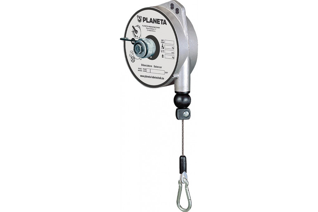 Federzug TCN 9320 Trgf.1 2,5kg Edelstahl Drahtseil Seillänge 2,0m