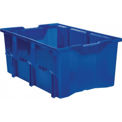 Drehstapelbehälter PP blau L480xB312xH200mm LA KA PE Drehstapelbehälter PP blau L480xB312xH200mm LA KA PE