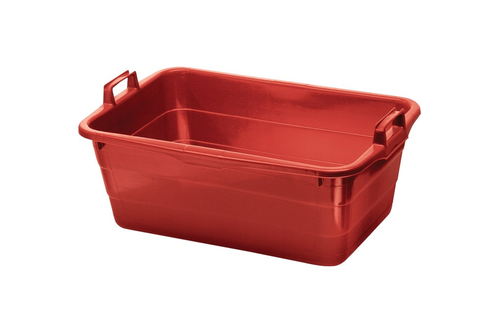 Wanne L800xB535xH300mm Inh.85l PE rot LOCKWEILER Wanne L800xB535xH300mm Inh.85l PE rot LOCKWEILER