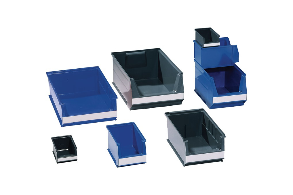 Sichtlagerkasten L230 200xB150xH130mm PE blau LOCKWEILER Sichtlagerkasten L230 200xB150xH130mm PE blau LOCKWEILER
