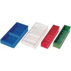 Regalkasten L500xB235xH145mm grün PP PROMAT Regalkasten L500xB235xH145mm grün PP PROMAT