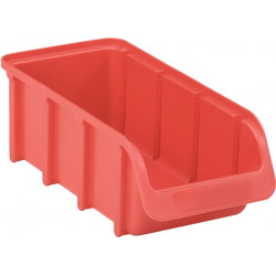 Sichtlagerkasten L216 183xB102xH74mm PP rot stapelbar HÜNERSDORFF Sichtlagerkasten L216 183xB102xH74mm PP rot stapelbar HÜNERSDORFF