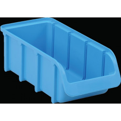 Sichtlagerkasten L216 183xB102xH74mm PP blau stapelbar HÜNERSDORFF Sichtlagerkasten L216 183xB102xH74mm PP blau stapelbar HÜNERSDORFF