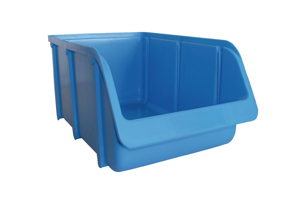 Sichtlagerkasten L332 290xB207xH155mm PP blau stapelbar HÜNERSDORFF Sichtlagerkasten L332 290xB207xH155mm PP blau stapelbar HÜNERSDORFF