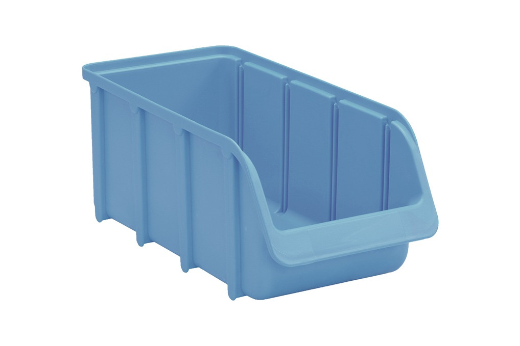 Sichtlagerkasten L318 286xB146xH127mm PP blau stapelbar HÜNERSDORFF