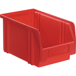 Sichtlagerkasten LK L230 200xB140xH130mm PS rot LA KA PE Sichtlagerkasten LK L230 200xB140xH130mm PS rot LA KA PE