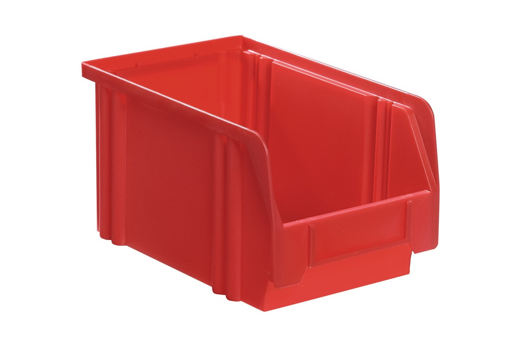 Sichtlagerkasten LK L230 200xB140xH130mm PS rot LA KA PE Sichtlagerkasten LK L230 200xB140xH130mm PS rot LA KA PE