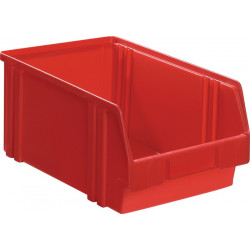 Sichtlagerkasten LK L290 266xB140xH130mm PS rot LA KA PE Sichtlagerkasten LK L290 266xB140xH130mm PS rot LA KA PE