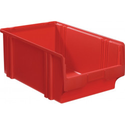 Sichtlagerkasten LK L500 450xB300xH200mm PS rot LA KA PE Sichtlagerkasten LK L500 450xB300xH200mm PS rot LA KA PE