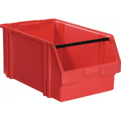 Sichtlagerkasten LK L500 450xB300xH230mm PS rot LA KA PE Sichtlagerkasten LK L500 450xB300xH230mm PS rot LA KA PE