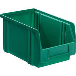 Sichtlagerkasten LK L230 200xB140xH130mm PS grün LA KA PE