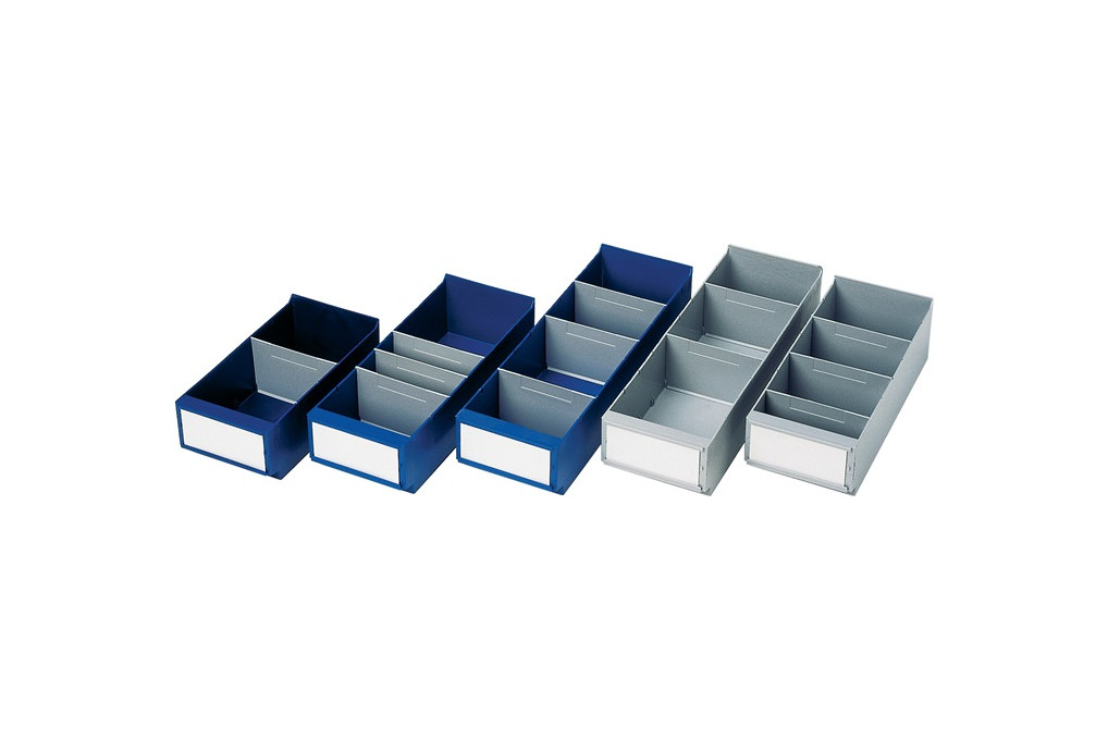 Regalkasten L400xB160xH100 112mm blau PS LA KA PE Regalkasten L400xB160xH100 112mm blau PS LA KA PE