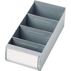 Trennw.f.Regalkasten B.160mm PS grau 25St. Btl.LA KA PE Trennw.f.Regalkasten B.160mm PS grau 25St. Btl.LA KA PE
