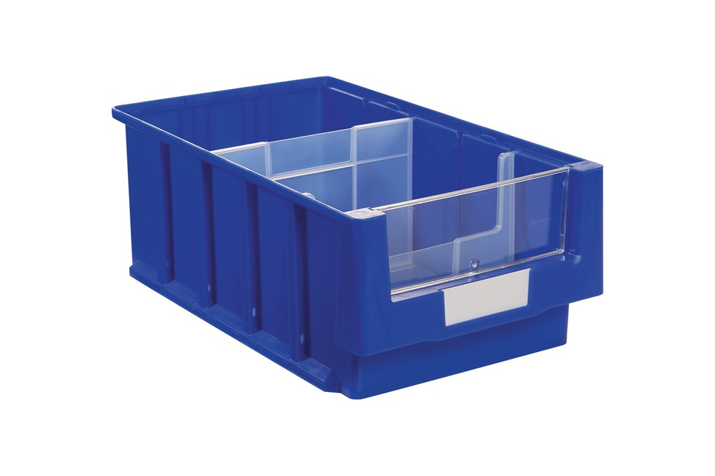 Regalkasten VKB L400xB230xH150mm blau LA KA PE Regalkasten VKB L400xB230xH150mm blau LA KA PE