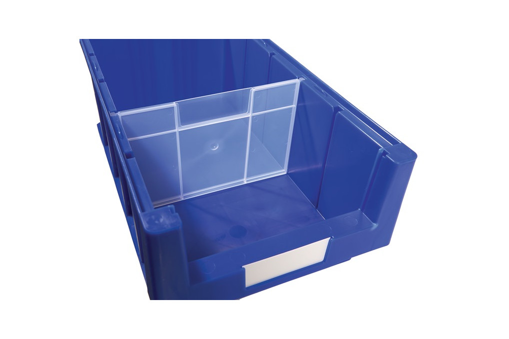 Trennw.f.Regalkasten B.230mm PP transparent,geschl.1 BT 25 ST.LA KA PE Trennw.f.Regalkasten B.230mm PP transparent,geschl.1 BT 25 ST.LA KA PE