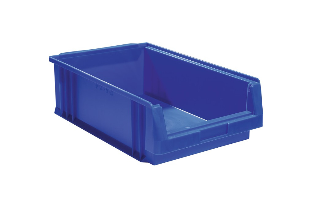 Sichtlagerkasten PLK L500xB315xH150mm PP blau LA KA PE
