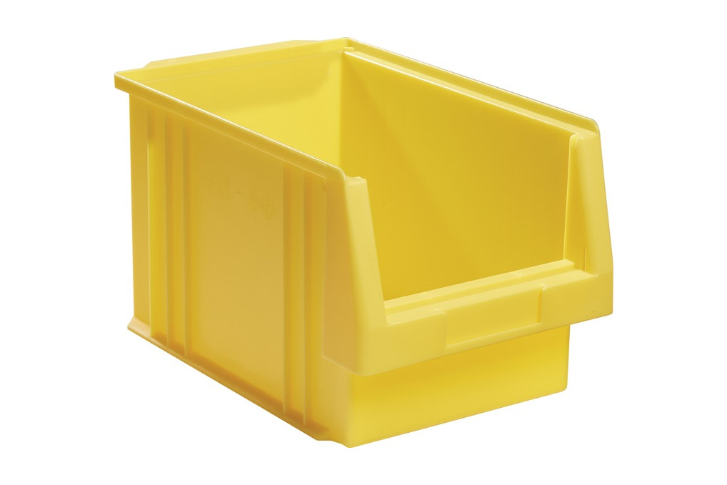 Sichtlagerkasten PLK L330xB213xH200mm PP gelb LA KA PE Sichtlagerkasten PLK L330xB213xH200mm PP gelb LA KA PE