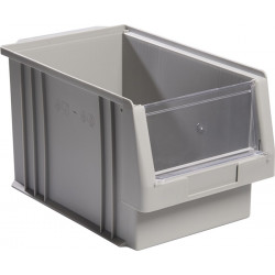 Sichtlagerkasten PLK L330xB213xH200mm PP grau LA KA PE Sichtlagerkasten PLK L330xB213xH200mm PP grau LA KA PE