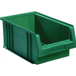 Sichtlagerkasten PLK L330xB213xH150mm PP grün LA KA PE Sichtlagerkasten PLK L330xB213xH150mm PP grün LA KA PE