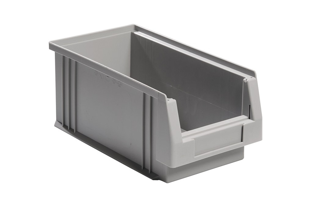 Sichtlagerkasten PLK L290xB150xH125mm PP grau LA KA PE Sichtlagerkasten PLK L290xB150xH125mm PP grau LA KA PE