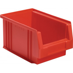Sichtlagerkasten PLK L230xB150xH125mm PP rot LA KA PE Sichtlagerkasten PLK L230xB150xH125mm PP rot LA KA PE